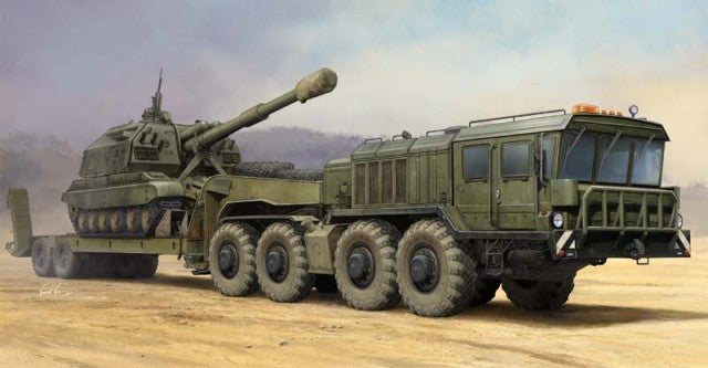 Trumpeter 1039 1/35 Russian KZKT7428 Transporter w/KZKT9101 Semi-Trailer