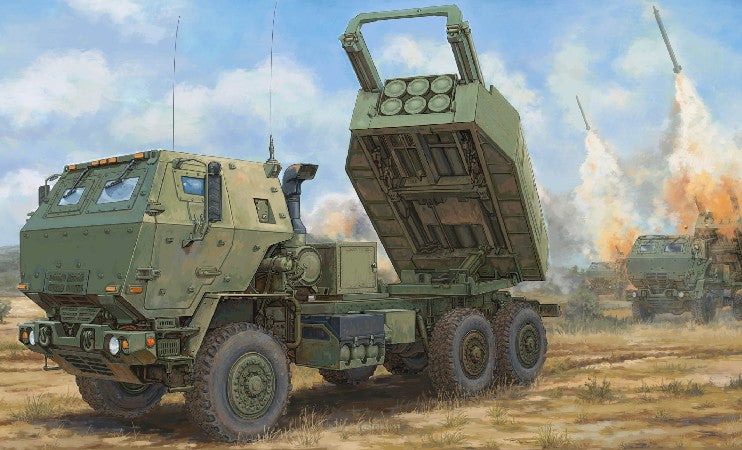 Trumpeter 1041 1/35 M142 High Mobility Artillery Rocket System (HIMARS) Vehicle