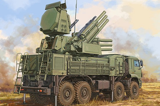 Trumpeter 1061 1/35 Russian 72V6E4 Combat Vehicle of 96K6 Pantsir-S1 ADMGS w/RLM SOC S-band Radar