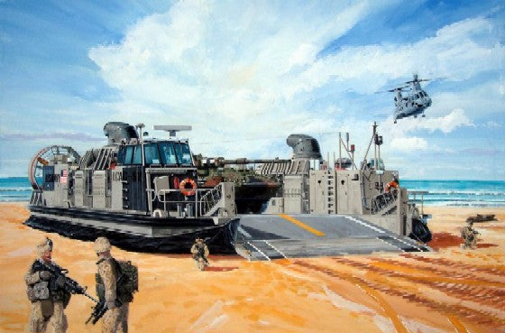 Trumpeter 107 1/144 USMC Landing Craft/Air Cushion (LCAC)