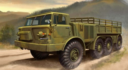 Trumpeter 1073 1/35 Russian Zil135 Military truck w/Stake Body