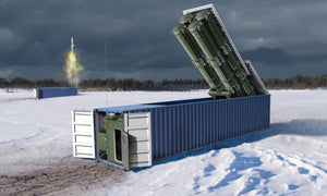 Trumpeter 1077 1/35 3M54 Club-K 40ft Variant Container Missile System
