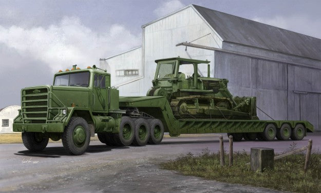 Trumpeter 1078 1/35 M920 Tractor Tow w/M870A1 Semi-Trailer