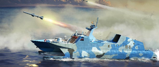 Trumpeter 108 1/144 PLA Chinese Navy Type 22 Missile Boat