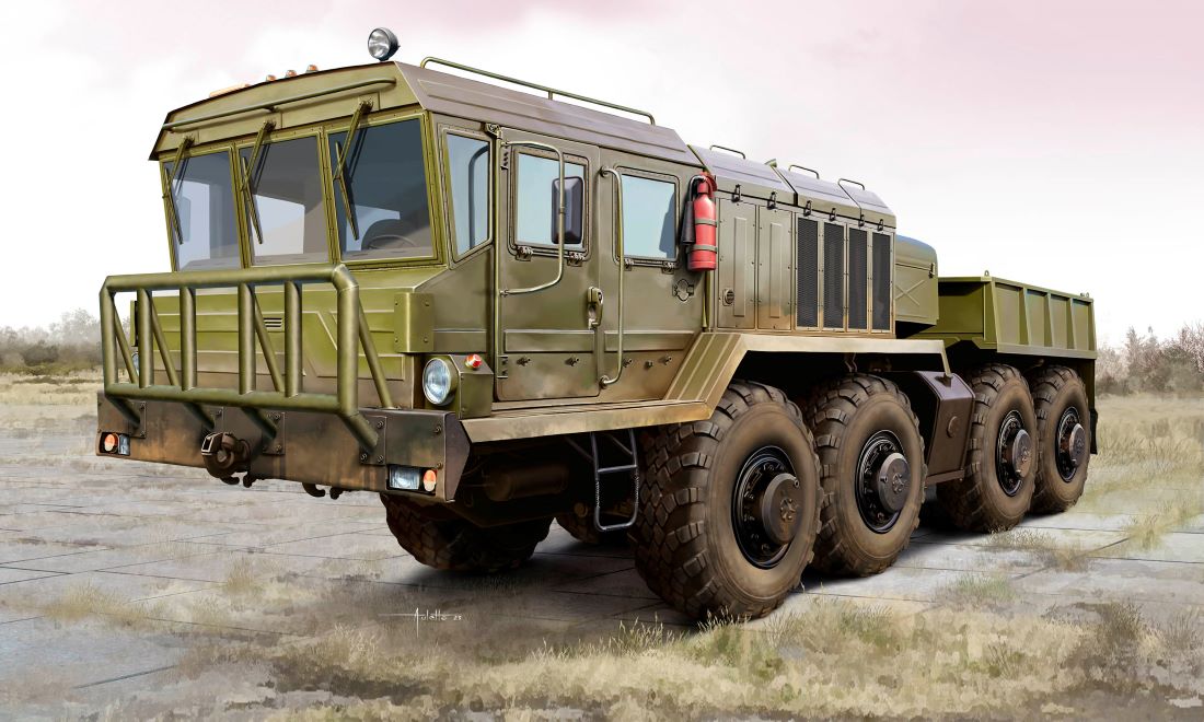 Trumpeter 1090 1/35 KZKT74282 Heavy Tractor