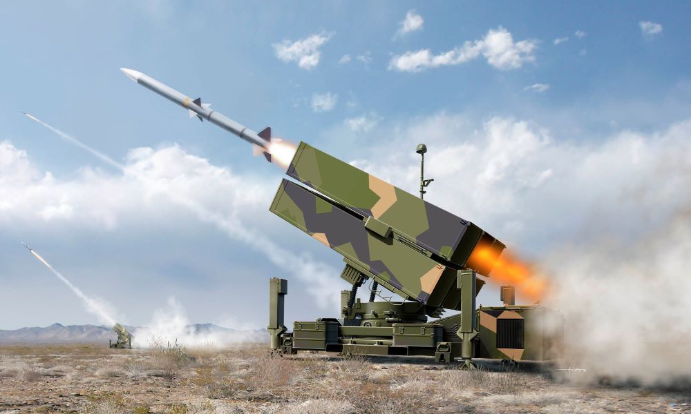 Trumpeter 1096 1/35 NASAMS Norwegian Advanced Surface-to-Air Missile System (New Tool) (MAR)