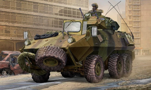 Trumpeter 1505 1/35 Canadian Grizzly 6x6 Armored Personnel Carrier Late Version