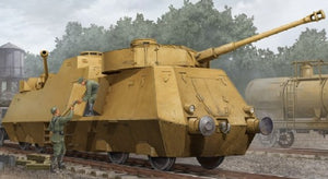 Trumpeter 1516 1/35 WWII German Panzerjager-Triebwagen 51 Armored Tank Railcar