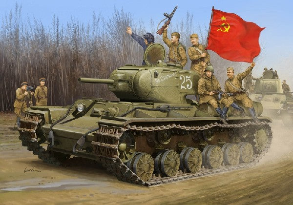 Trumpeter 1566 1/35 Soviet KV1S Heavy Tank