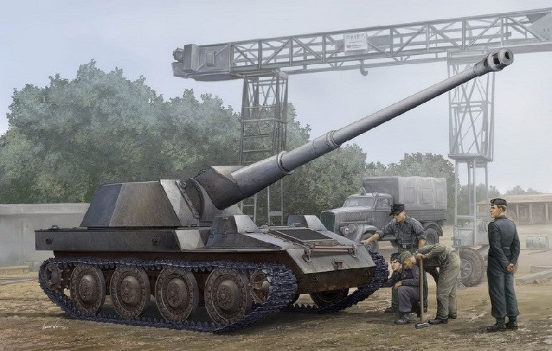 Trumpeter 1598 1/35 German Krupp/Steyr 88mm PaK 43/3 Waffentrager Weapons Carrier