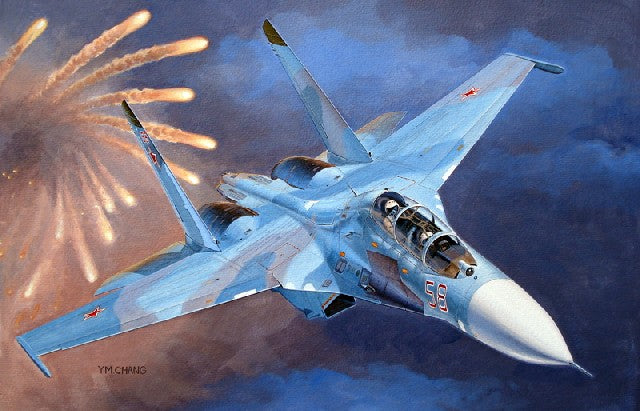 Trumpeter 1645 1/72 Sukhoi Su27UB Flanker C Russian Fighter