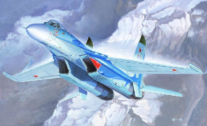Trumpeter 1660 1/72 Sukhoi Su27 Flanker B Russian Fighter