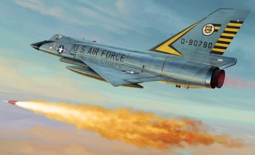 Trumpeter 1682 1/72 USAF F106A Delta Dart Fighter