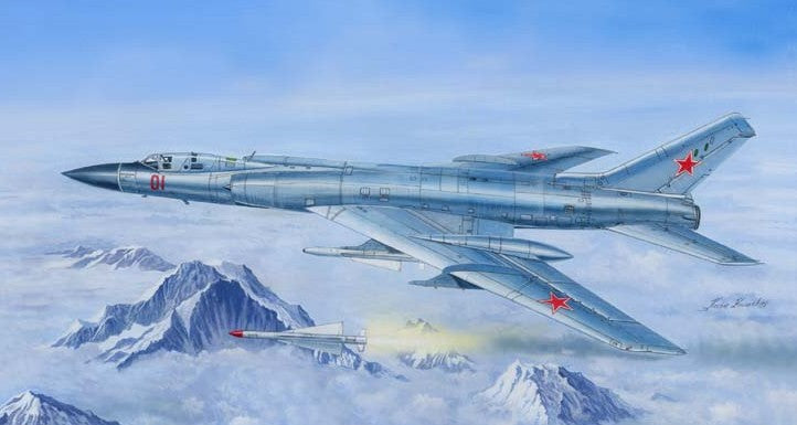 Trumpeter 1687 1/72 Russian Tu128M Fiddler Long-Range Supersonic Interceptor