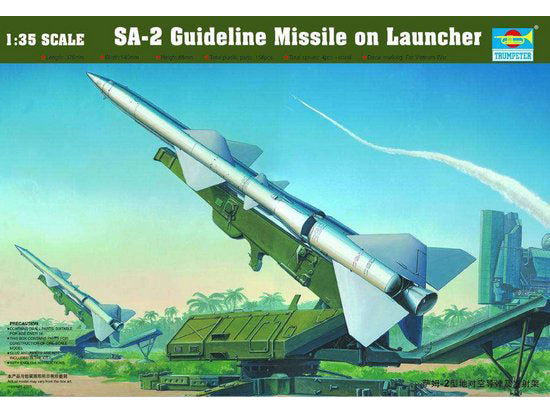 Trumpeter 206 1/35 SA2 Guideline Missile w/Launcher Cabin
