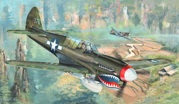 Trumpeter 2212 1/32 P40N Warhawk Fighter