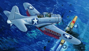 Trumpeter 2244 1/32 SBD3 Dauntless Midway US Navy Aircraft