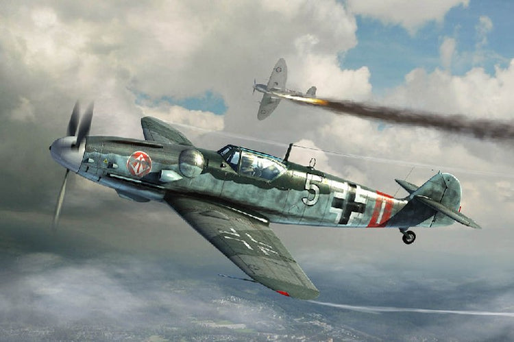 Trumpeter 2297 1/32 Messerschmitt Bf109G6 German Fighter Late Version