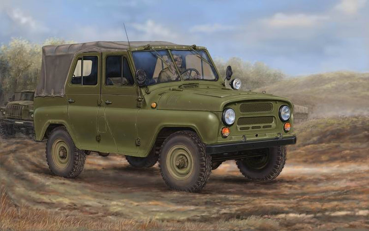 Trumpeter 2327 1/35 Soviet UAZ469 All-Terrain Vehicle