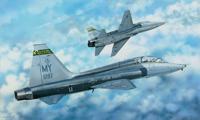 Trumpeter 2876 1/48 USAF T38C Talon II Jet Trainer