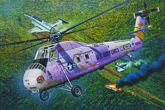 Trumpeter 2884 1/48 HH34J USAF Combat Rescue Helicopter (Formerly Gallery Models)