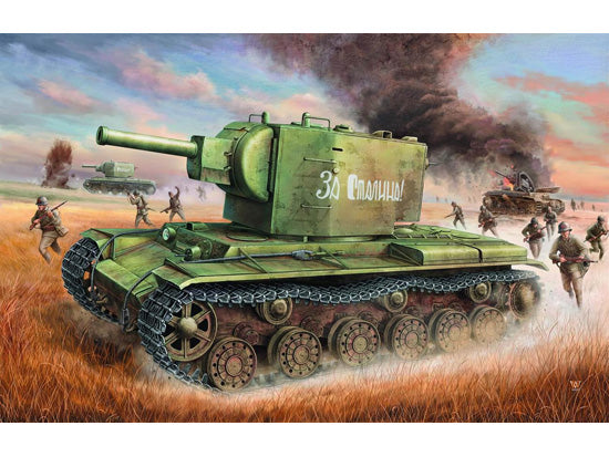 Trumpeter 312 1/35 Soviet KV2 Tank