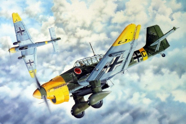Trumpeter 3214 1/32 Junkers Ju87B2 Stuka German Ground Attack Aircraft