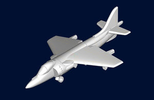 Trumpeter 3459 1/700 AV8B Harrier Jet Aircraft Set (6/Bx)