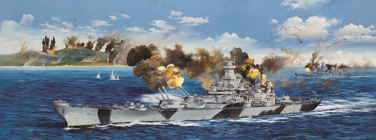 Trumpeter 3706 1/200 USS Iowa BB61 Battleship Battle of Leyte Gulf 1944