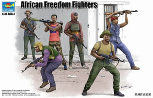 Trumpeter 438 1/35 African Freedom Fighters Figure Set (6)