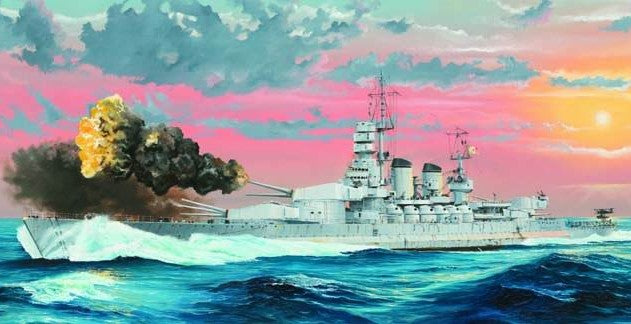 Trumpeter 5319 1/350 RN Littorio Italian Navy Battleship 1941