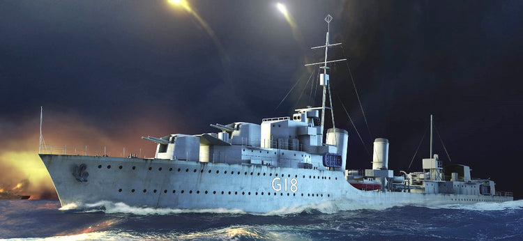 Trumpeter 5332 1/350 HMS Zulu British Tribal Class Destroyer 1941