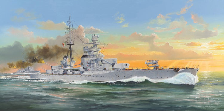 Trumpeter 5347 1/350 Italian Zara Heavy Cruiser