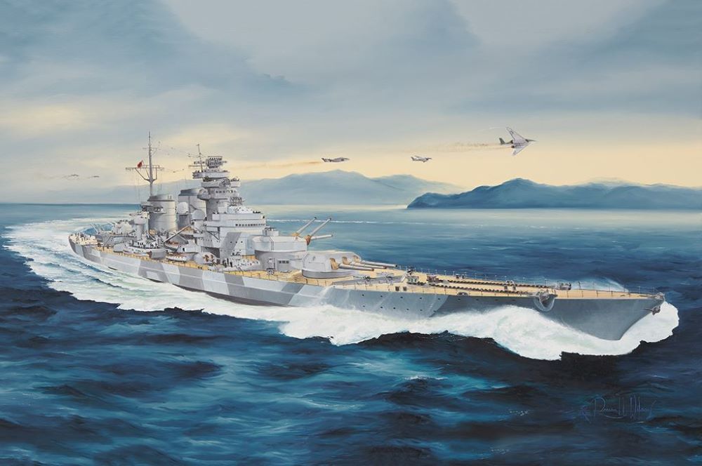Trumpeter 5371 1/350 German DKM H Class Battleship