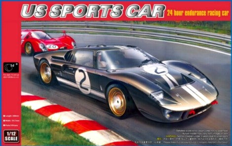 Trumpeter 5403 1/12 US Sports Car 1966 LeMans Winning Coupe Limited Production