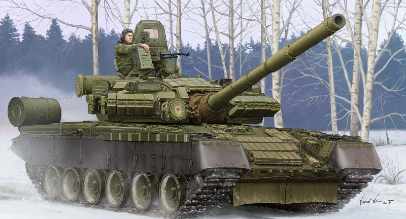 Trumpeter 5566 1/35 Russian T80BV Main Battle Tank