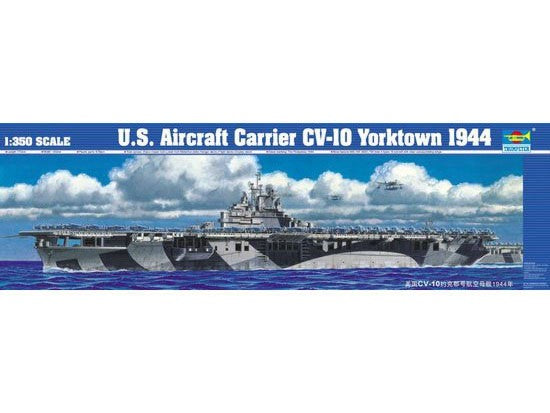 Trumpeter 5603 1/350 USS Yorktown CV10 Aircraft Carrier 1944 