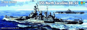 Trumpeter 5734 1/700 USS North Carolina BB55 Battleship