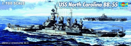 Trumpeter 5734 1/700 USS North Carolina BB55 Battleship