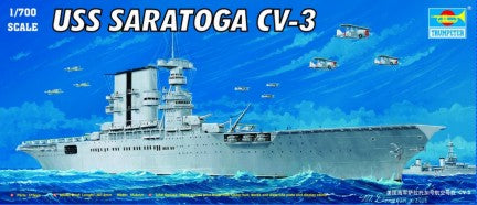 Trumpeter 5738 1/700 USS Saratoga CV3 Aircraft Carrier