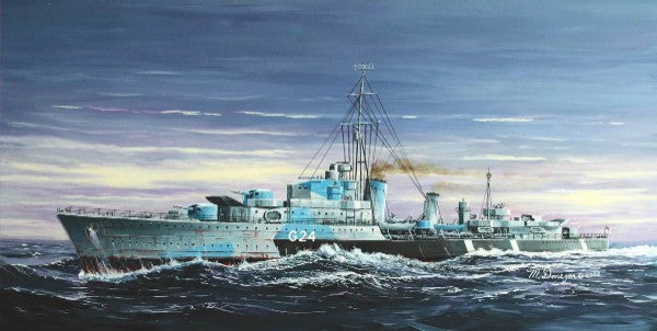 Trumpeter 5759 1/700 HMCS Huron G24 Canadian Tribal Class Destroyer 1944