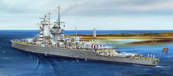 Trumpeter 5773 1/700 German Admiral Graf Spee Pocket Battleship 1937