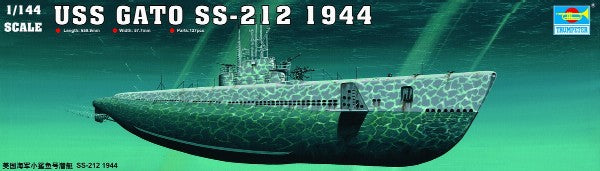Trumpeter 5906 1/144 USS Gato SS212 Submarine 1944