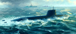 Trumpeter 5911 1/144 Japanese Soryu Class Attack Submarine
