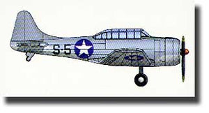 Trumpeter 6204 1/350 SBD3 Dauntless Aircraft Set for USS Hornet (10/Bx)