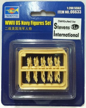 Trumpeter 6633 1/200 WWII USN Figure Set (60)