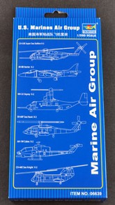 Trumpeter 6639 1/350 US Marines Air Group Aircraft & Helicopter Set