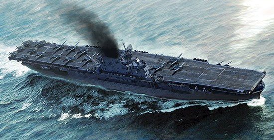 Trumpeter 6708 1/700 USS Enterprise CV6 Aircraft Carrier