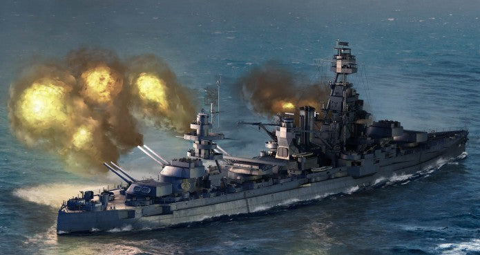 Trumpeter 6712 1/700 USS Texas BB35 Battleship