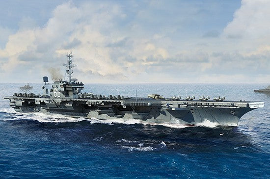 Trumpeter 6714 1/700 USS Kitty Hawk CV63 Aircraft Carrier